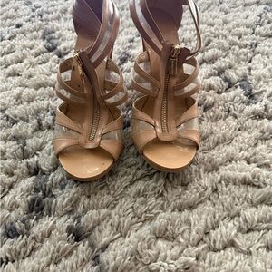 Michael Kors Tan Strappy Sandals